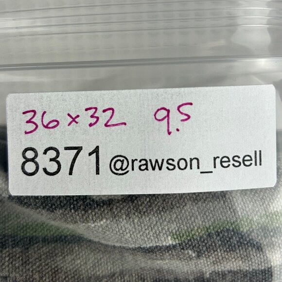 Treebark Vintage Camo Cargo Pants 36x32 Baggy Y2K 90s Hunting Camouflage Wide - Picture 5 of 5